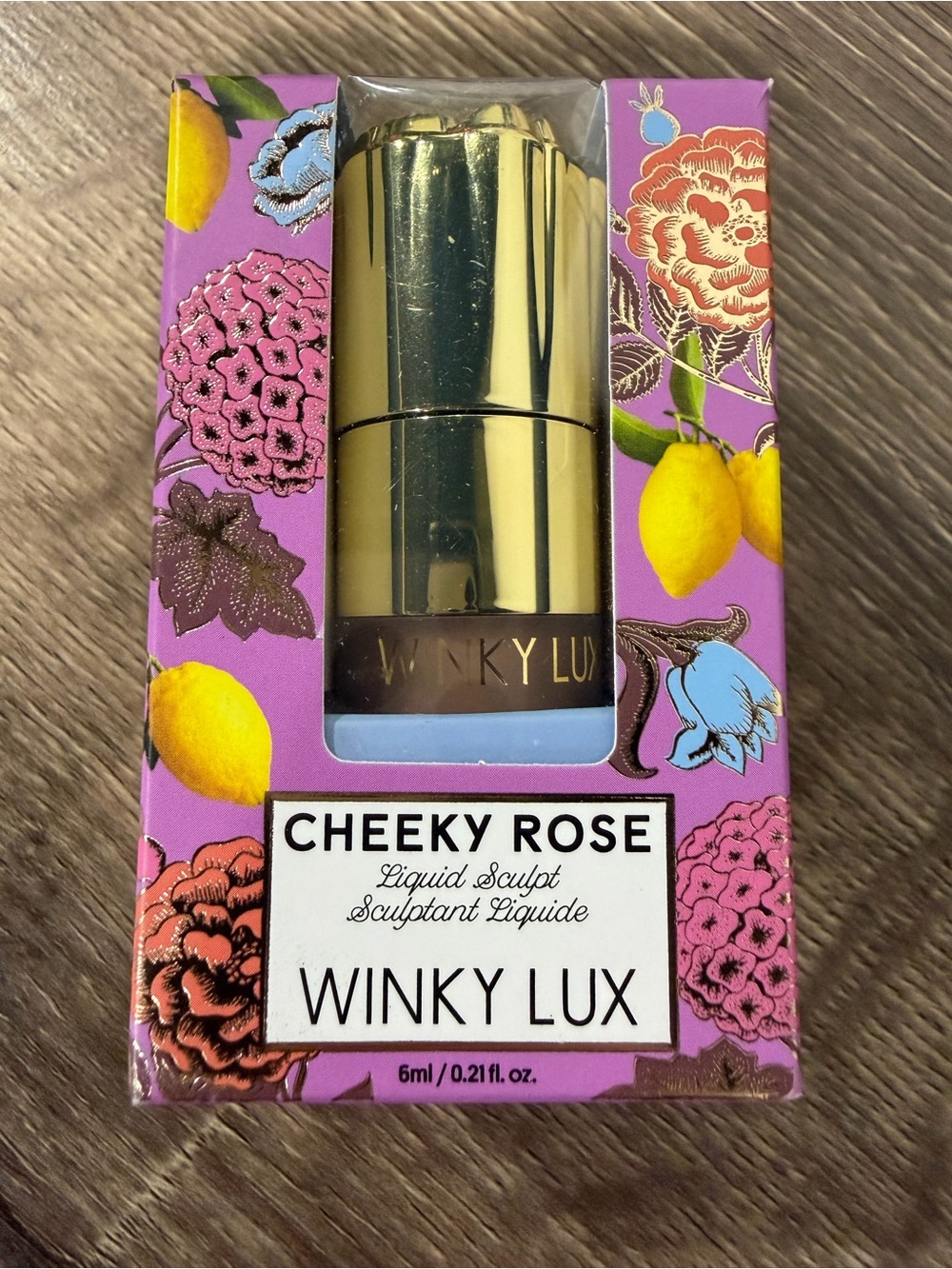 Winky Lux Cheeky Rose Liquid Sculpt Gel-Cream Bronzer Amalfi NEW
